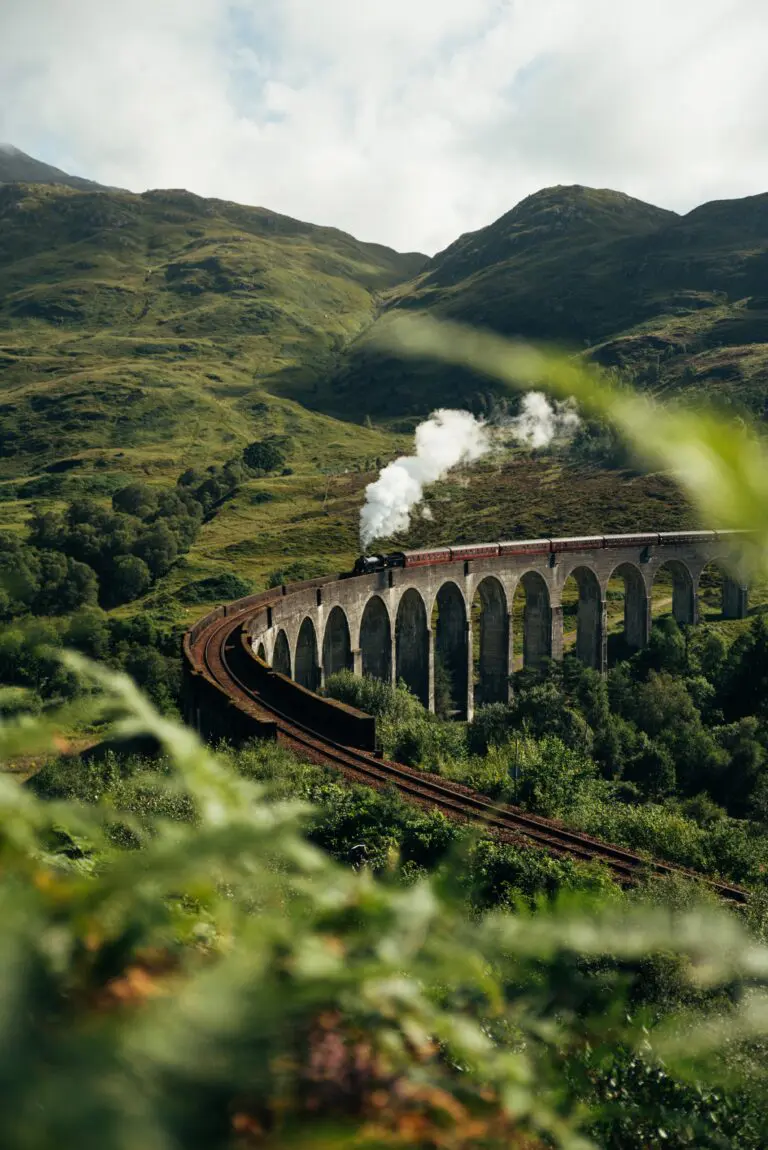 Schottland Dampfzug
