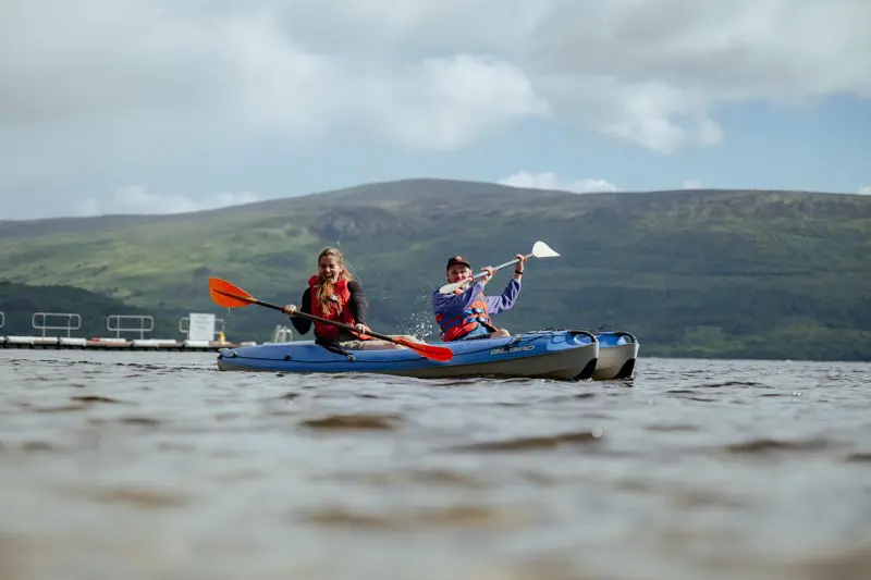 kayak Loch Lomond Scotland water activities
