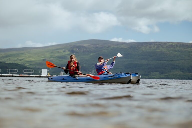 kayak Loch Lomond Scotland water activities
