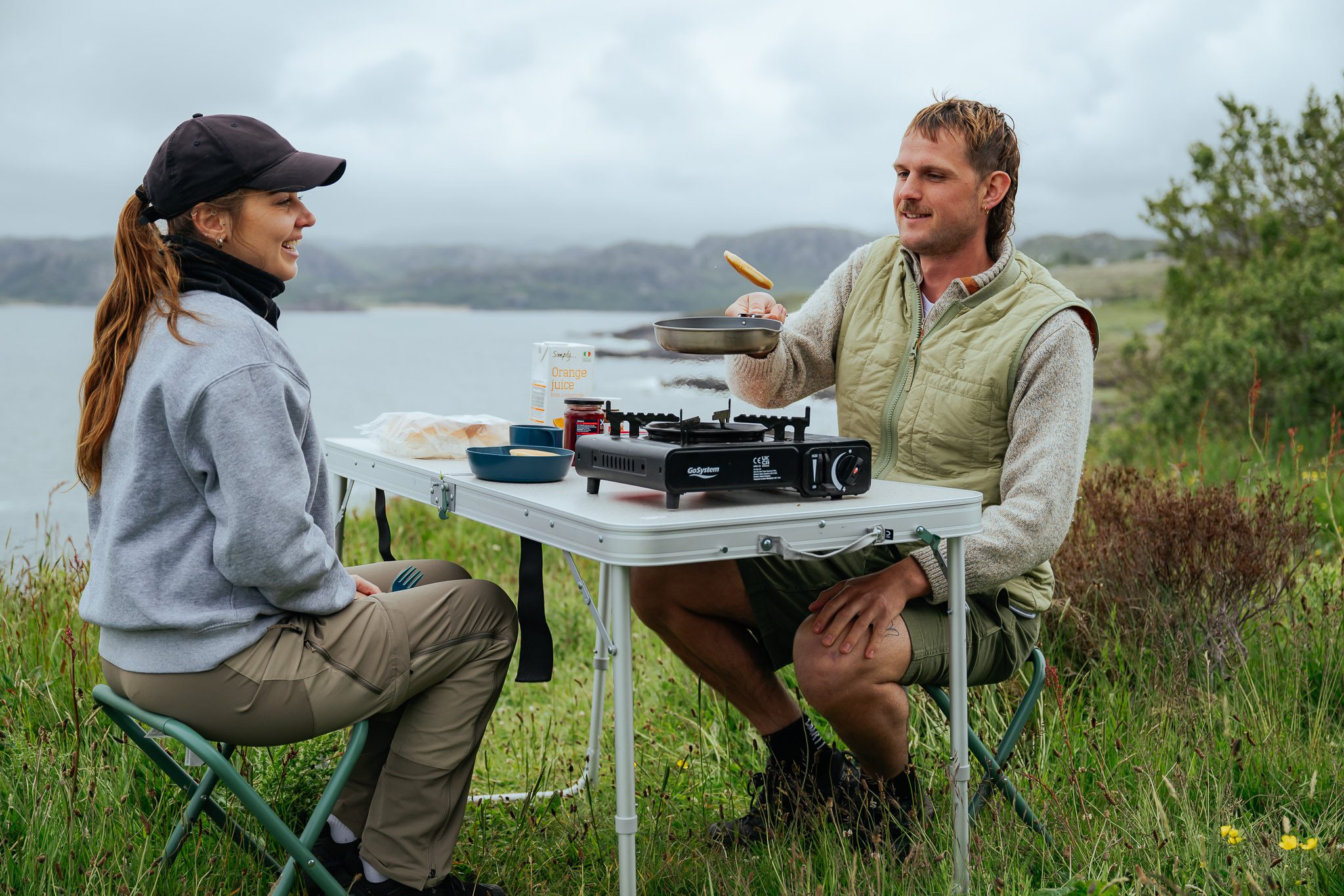Foodpack eating Scotland Roadtrip